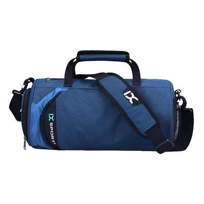 (blue, big) Men Gym Bags For Fitness Training Outdoor Travel Sport Bag Multifunction Dry Wet Sep