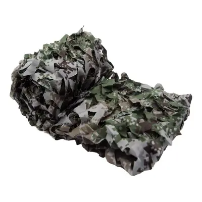 (green,grey, 1.5m x 10m) Summer Outdoor Hunting Military Camouflage Net Woodland Army Training C