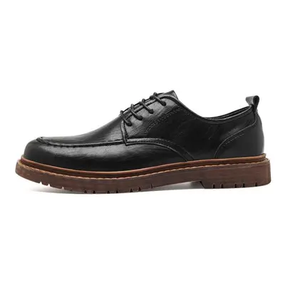 (black, 44) Handmade Genuine Leather Men Shoes Comfortable Casual Leather Shoes Moccasins Man Fl