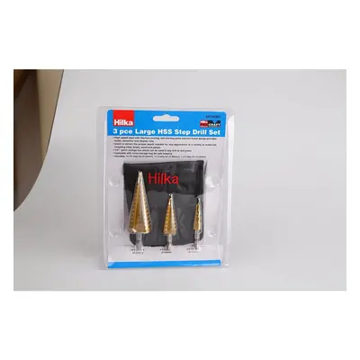 Hilka Pro Craft HSS Step Drill Set