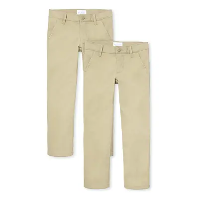 The Children's Place Girls Skinny Chino Pants Sandy Pack 16S