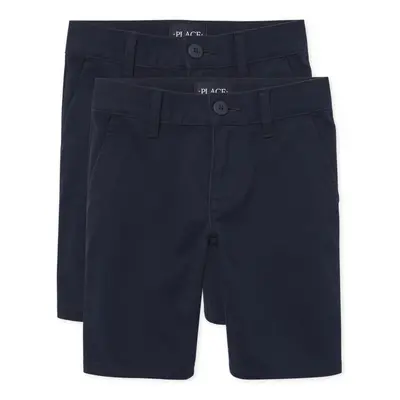 The Children's Place Girl's Chino Shorts Tidal 6X/7 plus