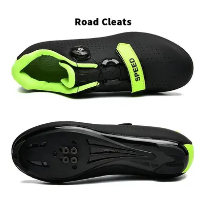 (black gray, 45) Cycling Sneakers Road Bike Cleat Shoes Men Mountain Racing Speed Sneakers Women