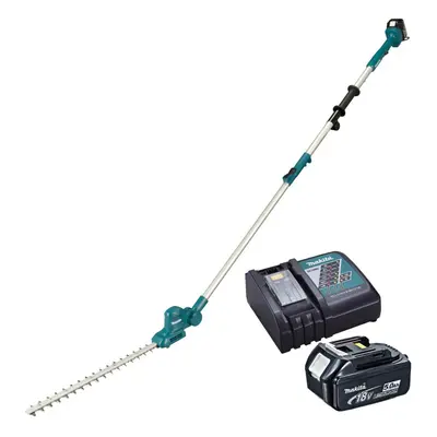 Makita DUN461WRT LXT 18v Telescopic Pole Hedge Cutter Trimmer Long Reach x 5ah