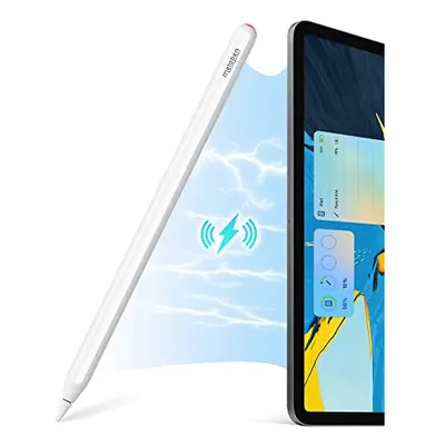 ã2023 NewestãMetapen Pencil A14, Wireless Magnetic Charging like iPad Pencil 2nd Gen, Moistu