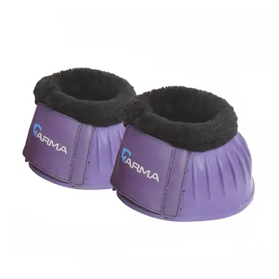 (Purple, Full) Shires ARMA Fleece Topped Over Reach Boots