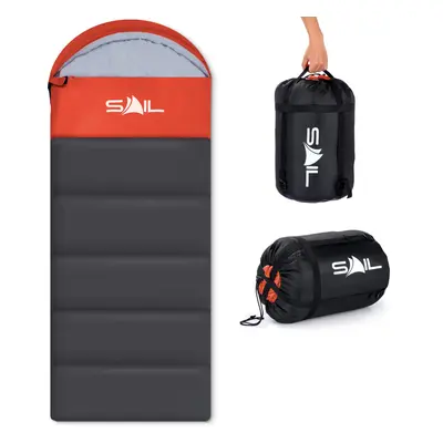 (250GSM, Orange) SAIL 'One' Sleeping Bag Season