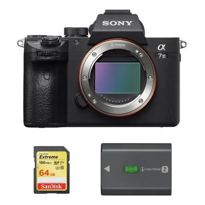 SONY A7 III Body + 64GB SD card + NP-FZ100 Battery