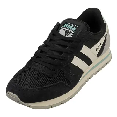 (6) Gola Daytona Womens Classic Trainers in Black Off White