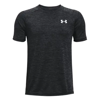 Under Armour Boys Tech ShortSleeve TShirt Black 001White Medium