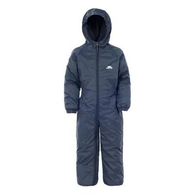 (3-4 Years, Navy Blue) Trespass Kids Rainsuit Waterproof Dripdrop