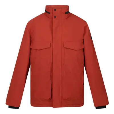 (M, Burnt Henna) Regatta Mens Esteve Waterproof Jacket