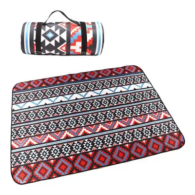 (A 6, 195X200cm) Portable Folding Picnic Mat Outdoor Camping Mat Thicken Moisture-proof Pad Nati