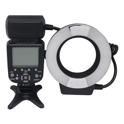 Macro TTL Ring Flash Light + Metal Adapter Ring