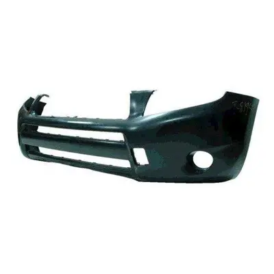 Toyota Rav-4 Estate Front Bumper Primed With Round Fog Lamp Hole No Wing Extensions