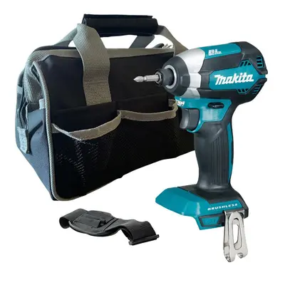 Makita DTD153Z 18V LXT Lithium Brushless Impact Driver Bare + 12" Black Tool Bag