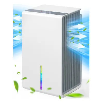 (Cream-1) Dehumidifier Home Portable Dual Core Dehumidifier Bedroom Bathroom and Wardrobe with A