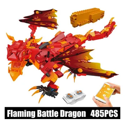 (13148) Mould King Creative Dragon Robot Control Toys Rc Motorized Sky Dragon Model Building Blo