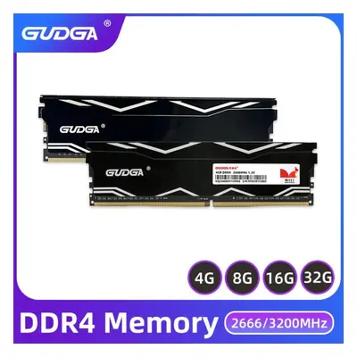 (as the picture, 8GB Ram 2666MHz) Ddr4 8gb 16gb 32gb Memoria Ram Ddr4 3200mhz Memory Desktop Hea