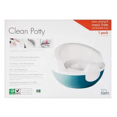 Eco by Naty, Ecological Potty, 0% Plastic - with Flushable Liners