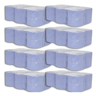 (48 Rolls) Blue Centre Feed Kitchen Towel