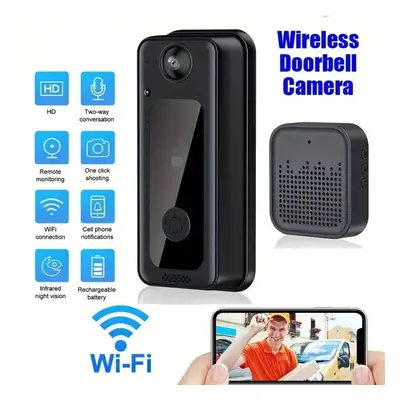 Ring Doorbell With Camera Wireless WIFI Outdoor Phone Intelligent