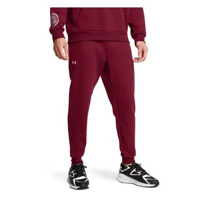 Under Armour Men's Rival Fleece Joggers Cardinal / / White X-Large Tall