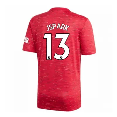 (XXL) Man Utd Adidas Home Football Shirt (Kids) (J.S.PARK 13)