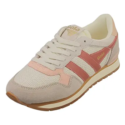 (8) Gola Colorado Womens Fashion Trainers in Off White Grey