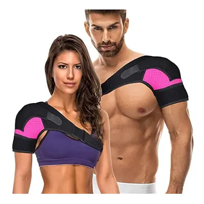 Shoulder Brace For Women Adjustable Shoulder Support Brace for Left and Right Shoulder Compressi