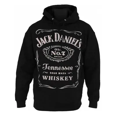 (M) Jack Daniel's Pullover Black Hoodie