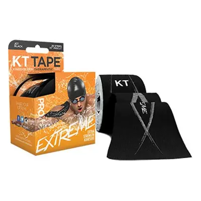 KT Tape 10 in. Extreme Therapeutic Elastic Kinesiology Tape, Black