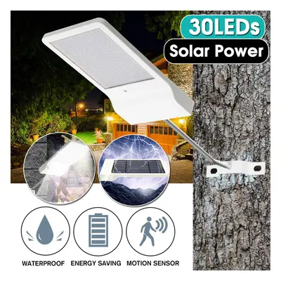 30 LED Solar Power Motion Sensor IP65 Waterproof Garden Yard Street Light Lamp Solar Garden Ligh