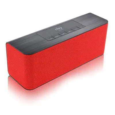 (Red) 10W Wireless Hi-Fi Bluetooth Speaker Bass Stereo Subwoofer AUX TF FM USB