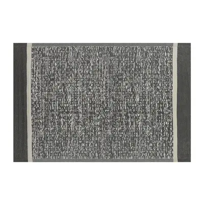 Outdoor Area Rug x cm Black with White BALLARI