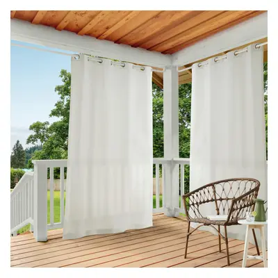 TOWN & COUNTRY BASICS Cabana Solid Heavyweight Indoor Outdoor Curtains Light Filtering Opacity w