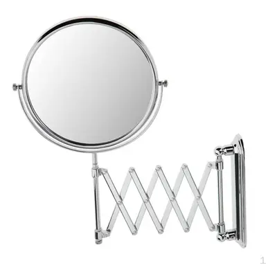 Adjustable 1x/3x Magnifying Wall Mount Bathroom Shaving Makeup