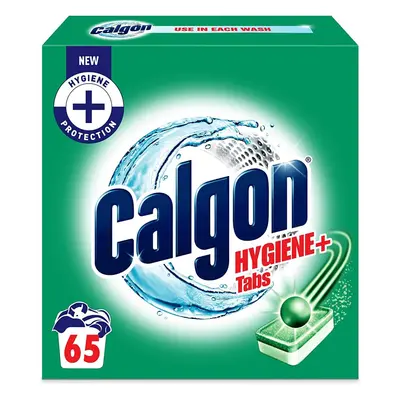 Calgon Hygiene Plus Washing Machine Water Softener, Tablets