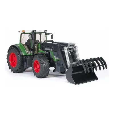 Bruder Fendt Vario Green Tractor With Frontloader