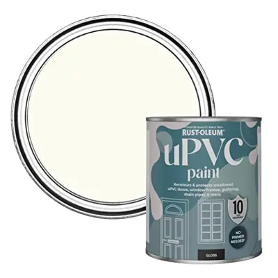 White uPVC Door and Window Paint In Gloss Finish - Porcelain 750ml