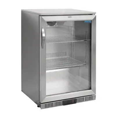 Polar G-Series Back Bar Cooler with Hinged Door Stainless Steel 138Ltr