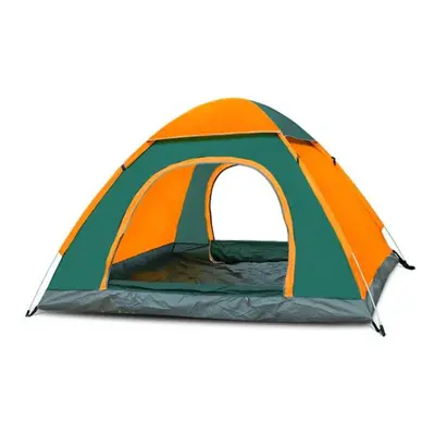 (orange, 200*140*110cm) Wtempo 1-2/2-3/3-4 Person Outdoor Camping Folding Automatic Tents Seasid