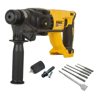 Dewalt DCH133N 18v Brushless SDS Hammer Drill Mode Bare + Chuck +Bits