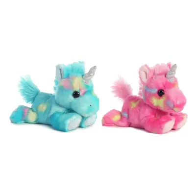 Aurora Bundle of Stuffed Beanbag Animals - Blueberry Ripple Unicorn