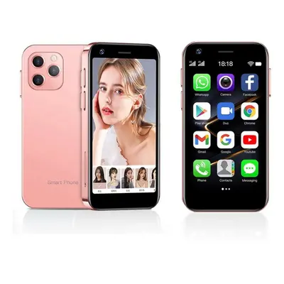 (pink, 2GB&16GB) Soyes Xs12 Pro 4g Mini Smartphone 3.0 Inches Android 10.0 Bluetooth Wifi Otg Fu