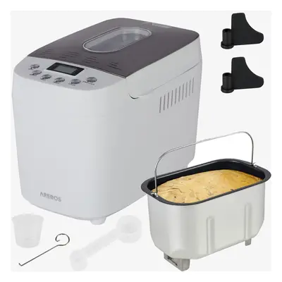 AREBOS Bread Maker 1500g | programs | LCD Display | W | White