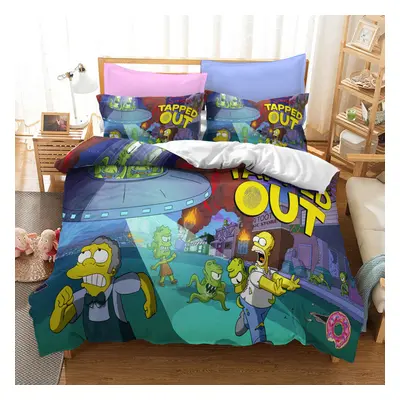 (Style 03, King) The simpson Bedding Single Double King Duvet Cover