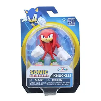 Sonic The Hedgehog Action Figure 2.5 Inch Knuckles Collectible Toy,Red