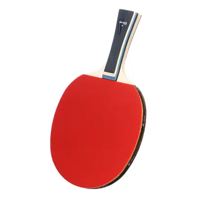 (Long Handle) Ply Pure Wood Table Tennis Racket Double Face Pimples-in Sticky Rubber Star Ping P