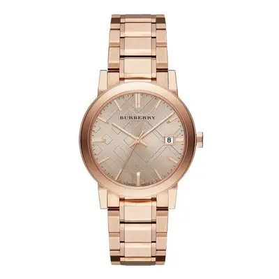 Burberry BU9034 Rose Dial Rose Gold-Tone Ladies Watch